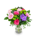 Kytice růžových květů